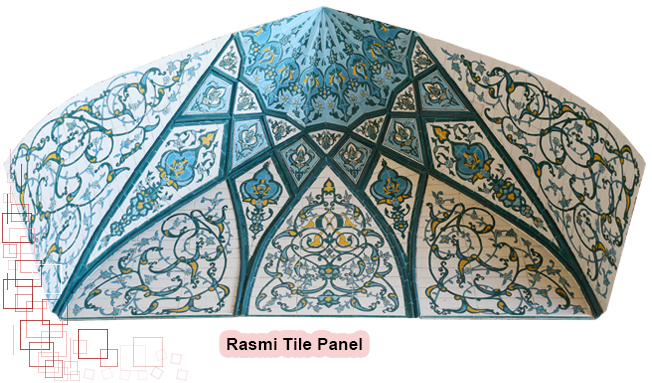 Unique artistic Rasmi tile work, www.eitile.com
