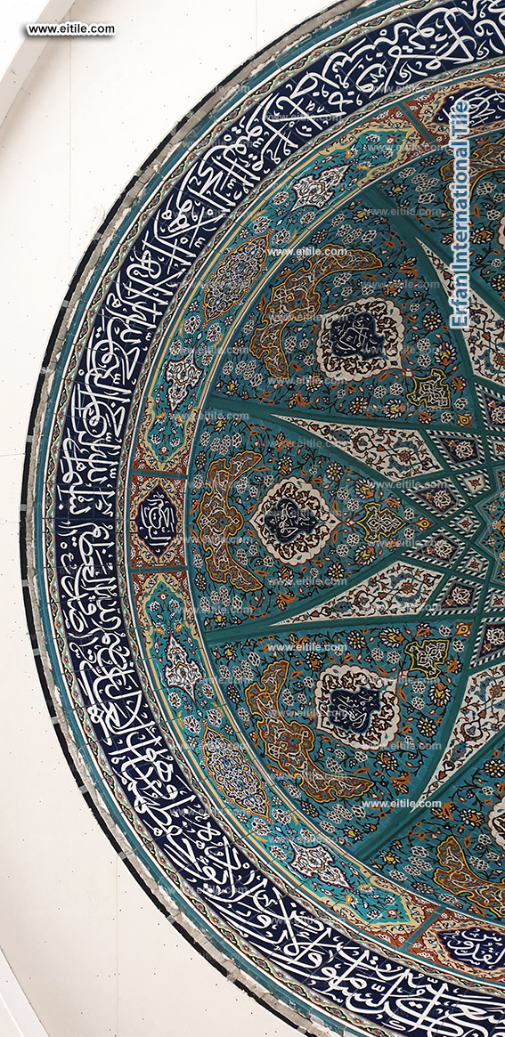 Mosque dome tile supplier, www.eitile.com