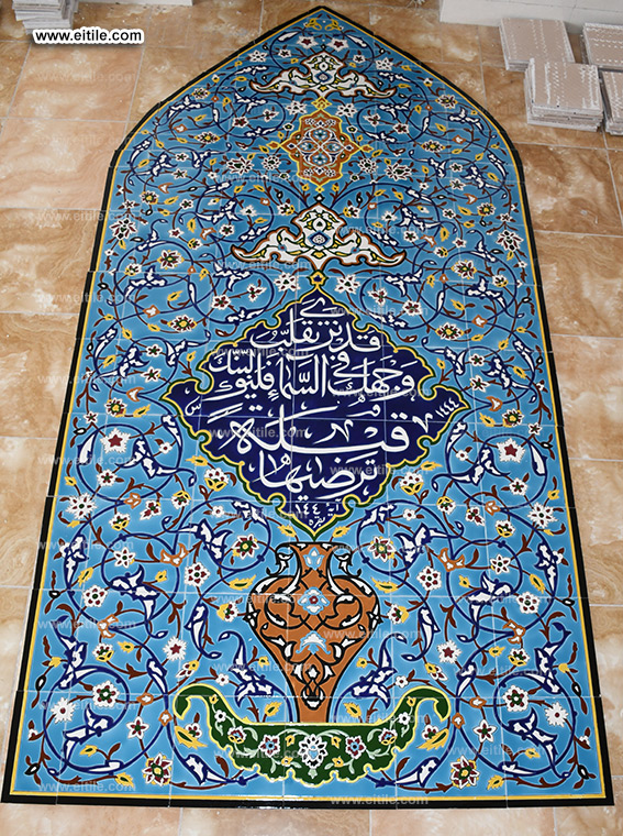 Iran, Isfahan, Buin Miandasht 14 masoum mosque tile supplier, www.eitile.com