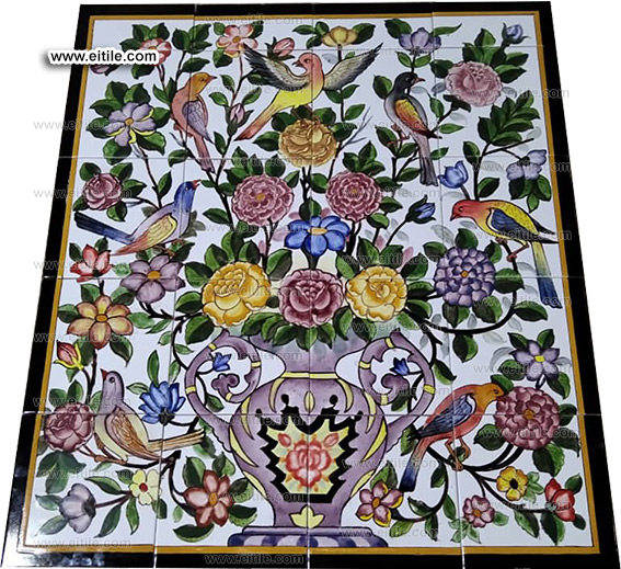 Iranian persian tile art, www.eitile.com