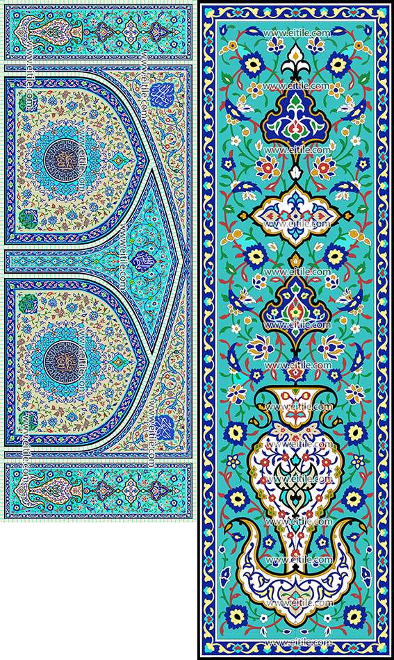 Handmade tile design sample, www.eitile.com