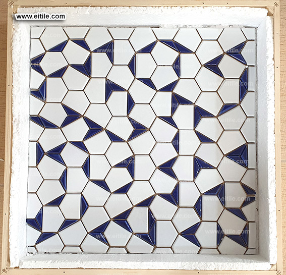 Handmade pool ceramic tile supplier, www.eitile.com