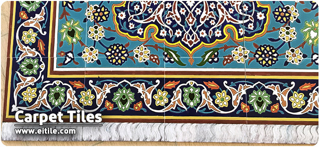 Persian carpet ceramic tiles for floor decoration, www.eitile.com