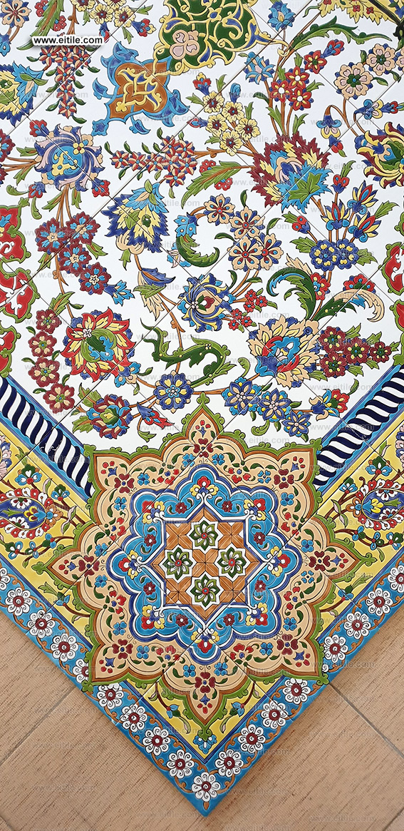 Floor ceramic tiles with Iranian carpet design, www.eitile.com