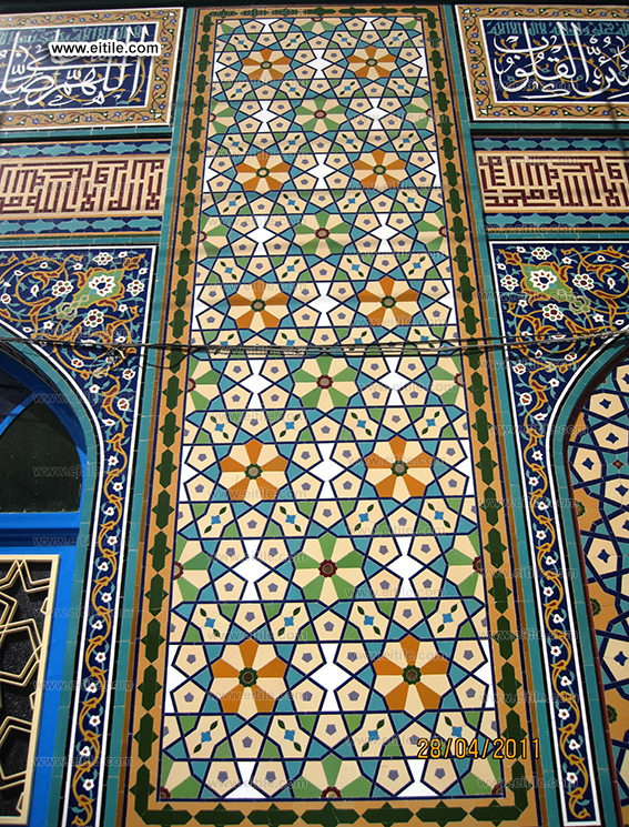 Mosque tile designer and manufacturer, www.eitile.com