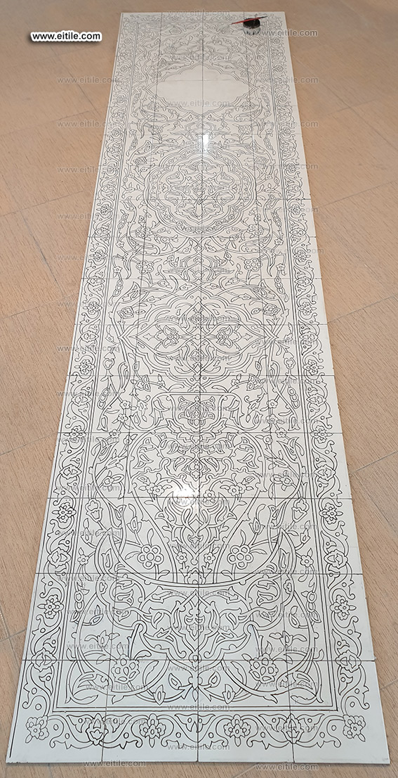 Handmade tile panel supplier, www.eitile.com