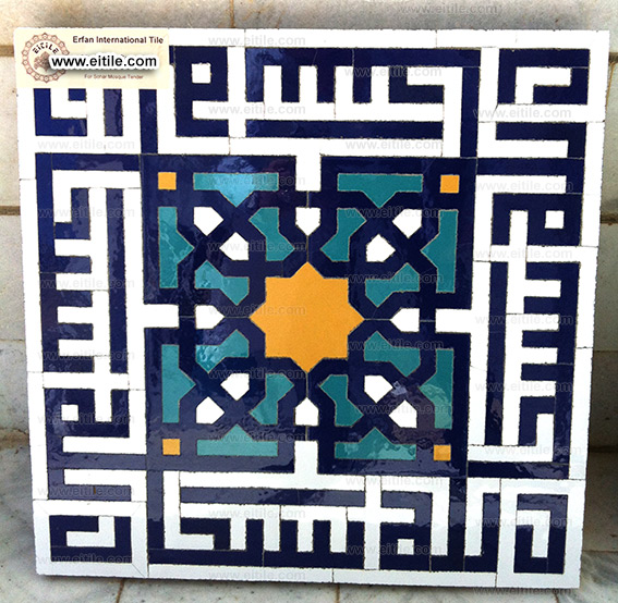 Handmade Mosaic tile sample, www.eitile.com