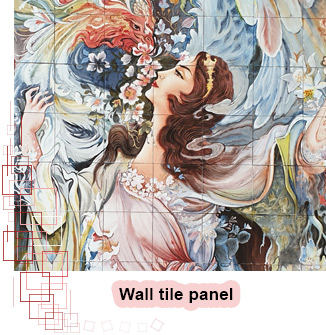 Unique artistic wall tiles with special paintings, www.eitile.com