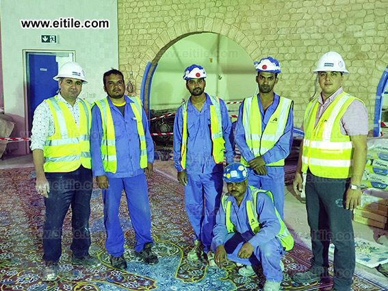 Carpet tile project in Qatar Doha, www.eitile.com