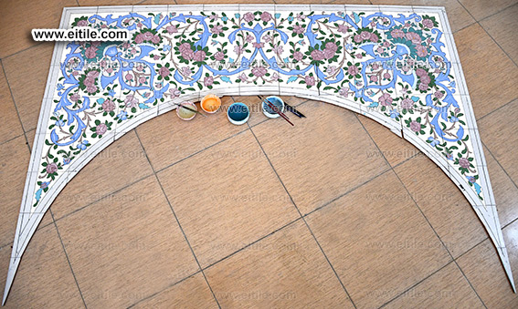 Iranian Persian traditional handmade tiles, www.eitile.com