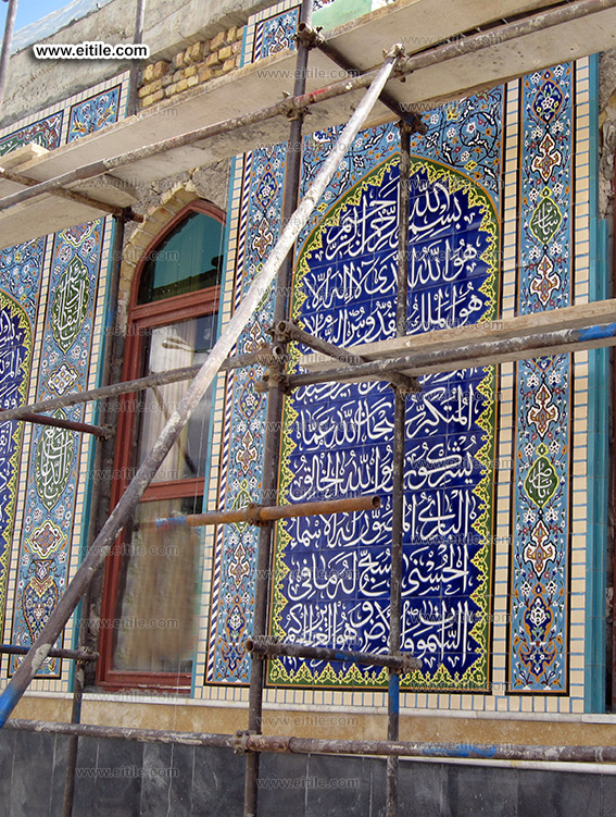Mosque Islamic handmade wall tiles, www.eitile.com