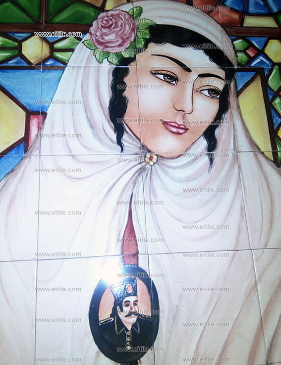 Iranian_hand_painted_tiles, www.eitile.com Iranian_hand_painted_tiles, www.eitile.com