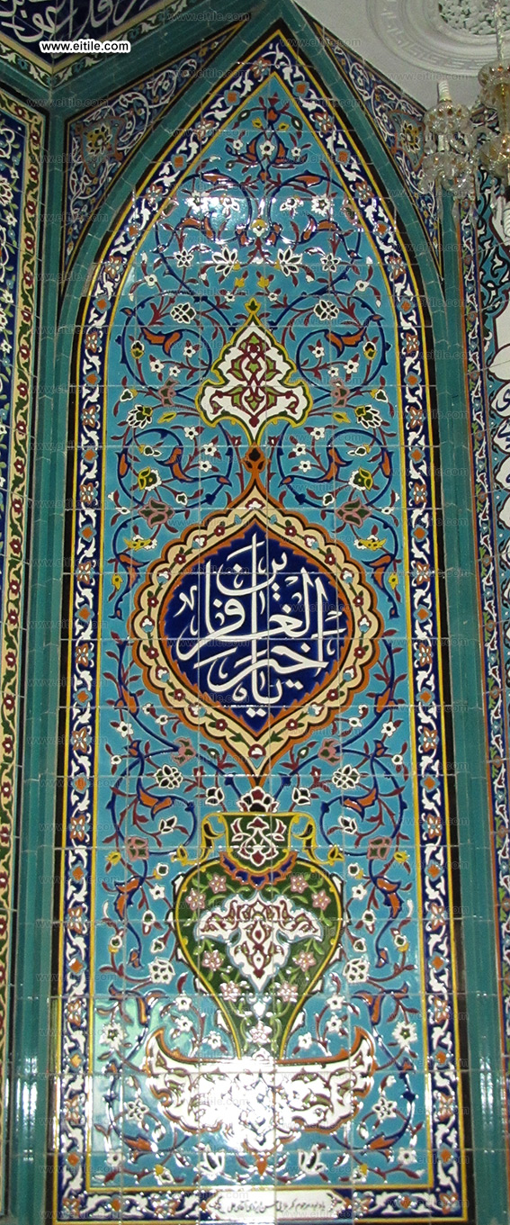 Handmade mosque tile manufacturer, www.eitile.com