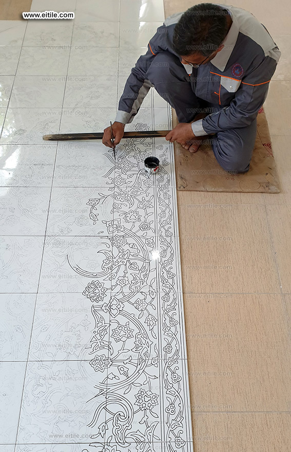 Persian handcrafted tiles, www.eitile.com