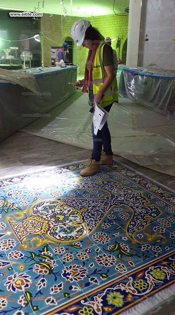 Iranian handmade floor ceramic tiles, www.eitile.com Iranian handmade floor ceramic tiles, www.eitile.com