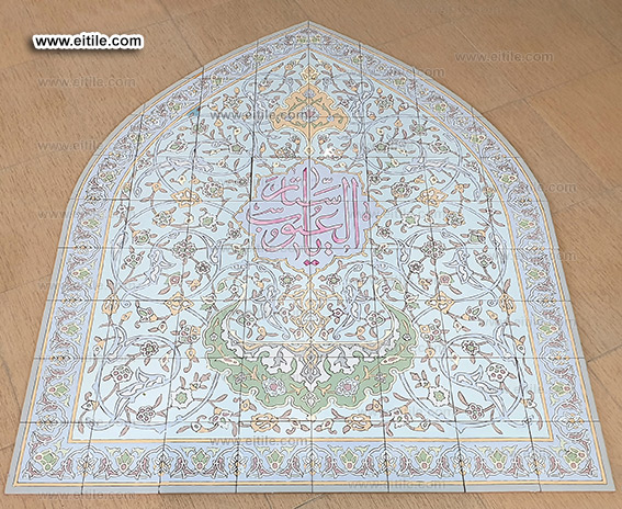 Mosque Quranic calligraphy tile supplier, www.eitile.com