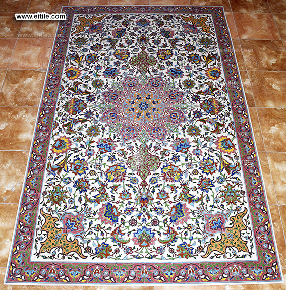Supplier of floor ceramics with carpet design, www.eitile.com