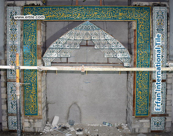 Islamic tile supplier for mosque of Mohammad Ali in Eydhafushi zone of Maldives, www.eitile.com