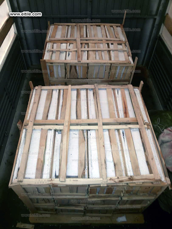 wooden pallets for tile packaging, www.eitile.com