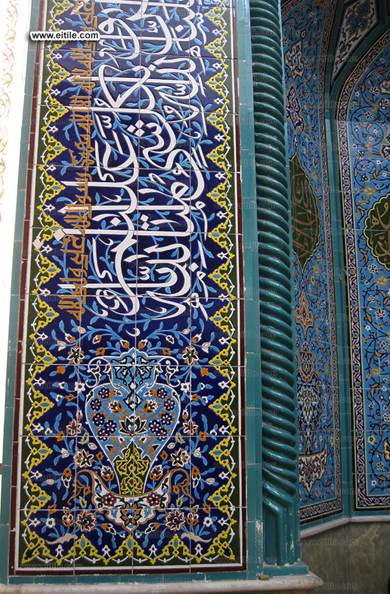 Persian mosque blue tile manufacturer, www.eitile.com