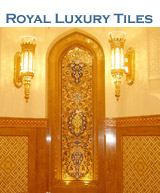 EITile designed and manufactured exquisite luxury handmade tiles for palaces in Oman, showcasing intricate craftsmanship and timeless Persian art