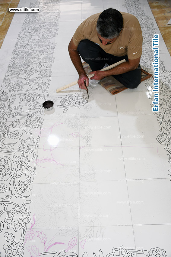 The Art of Flooring: Carpet-Inspired Ceramic Panels, www.eitile.com