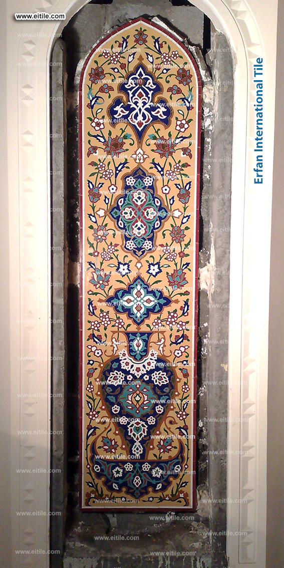 Eitile shipped and labeled each floral wall panel with precision to match the layout of Omani royal interiors, www.eitile.com Eitile shipped and labeled each floral wall panel with precision to match the layout of Omani royal interiors, www.eitile.com