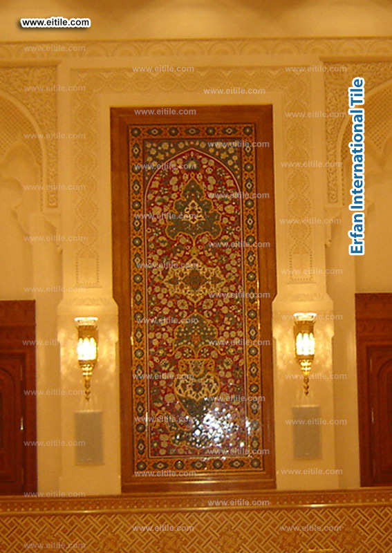 Unique mosaic tile patterns custom designed and manufactured by EITile, www.eitile.com