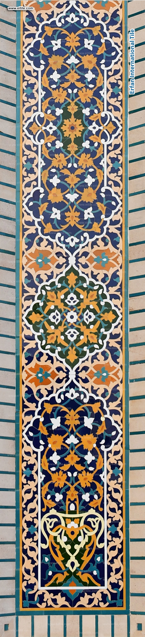 Supplier of border handmade tiles, www.eitile.com