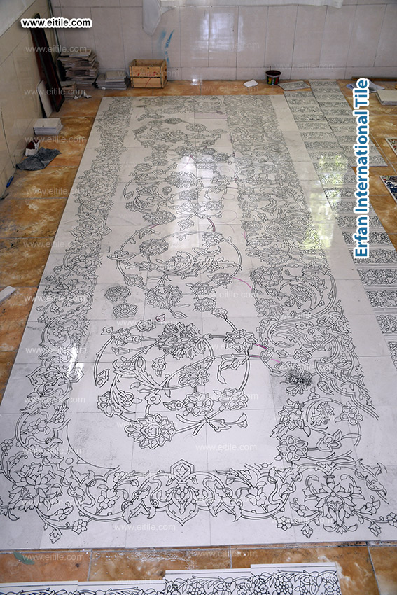 Rug Aesthetics in Durable Ceramic Form, www.eitile.com
