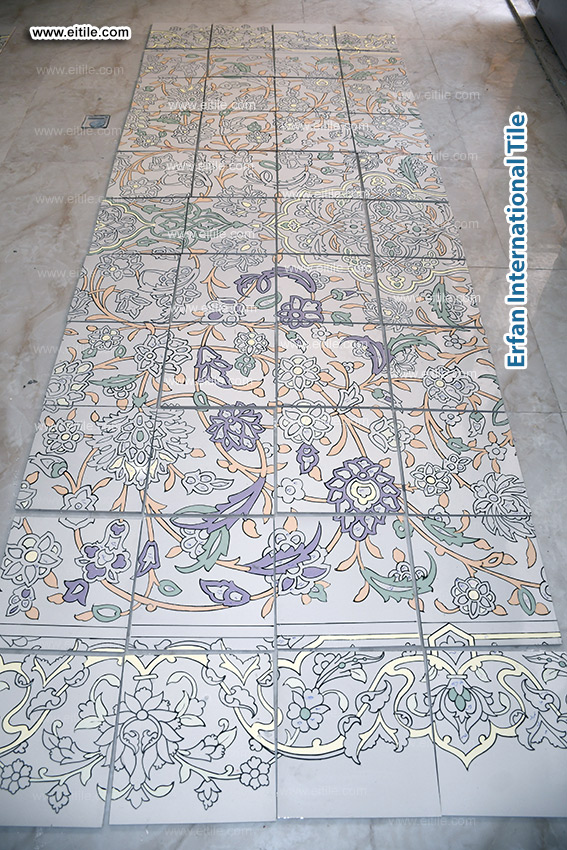 Floor Art in Motion: Carpet Design Transformed into Tile, www.eitile.com