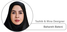 Bahareh Bateni, Tazhib and Mina designer at Erfan International Tile Company