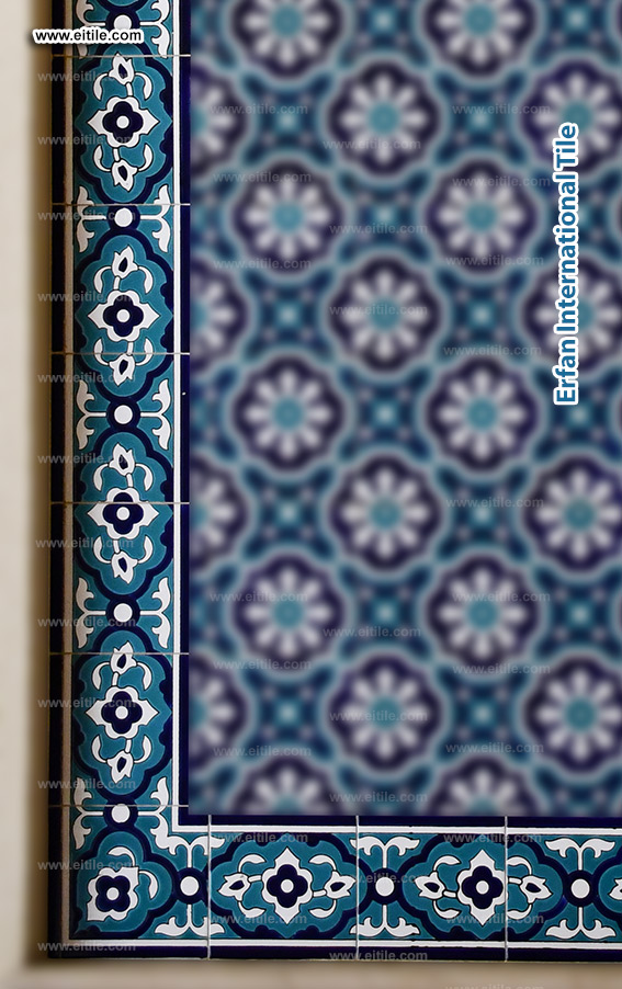 Handmade border tiles that define every edge with elegance, www.eitile.com