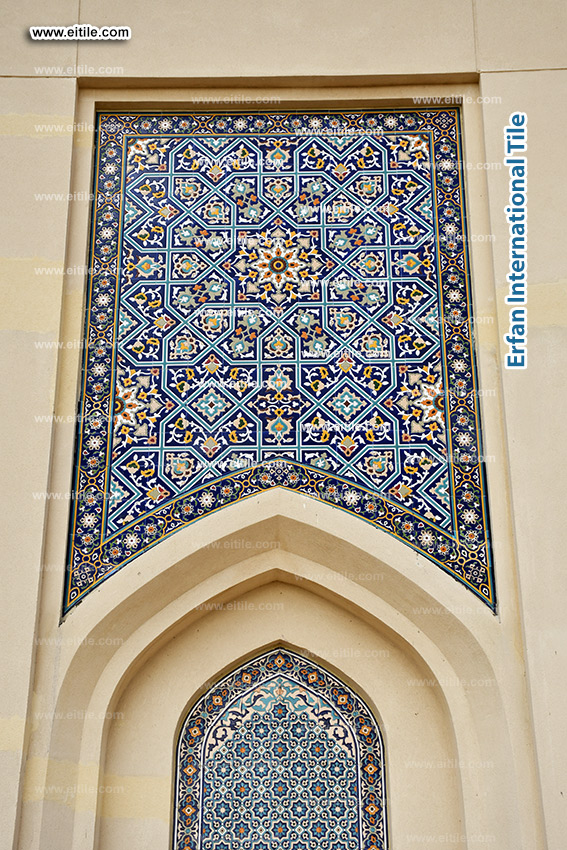 Artisan Tile Restoration – Sohar’s Sultan Qaboos Mosque, www.eitile.com Artisan Tile Restoration – Sohar’s Sultan Qaboos Mosque, www.eitile.com