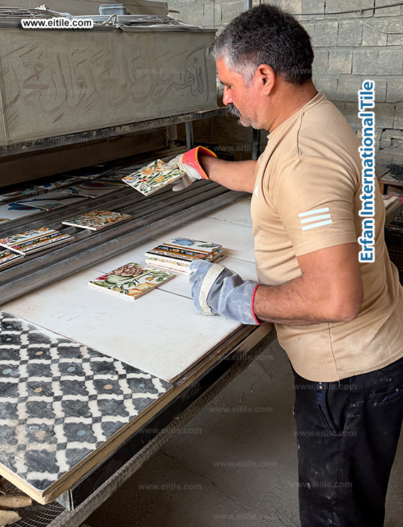 Experience the art of handcrafted wall tiles with exquisite designs and vibrant colors at www.eitile.com