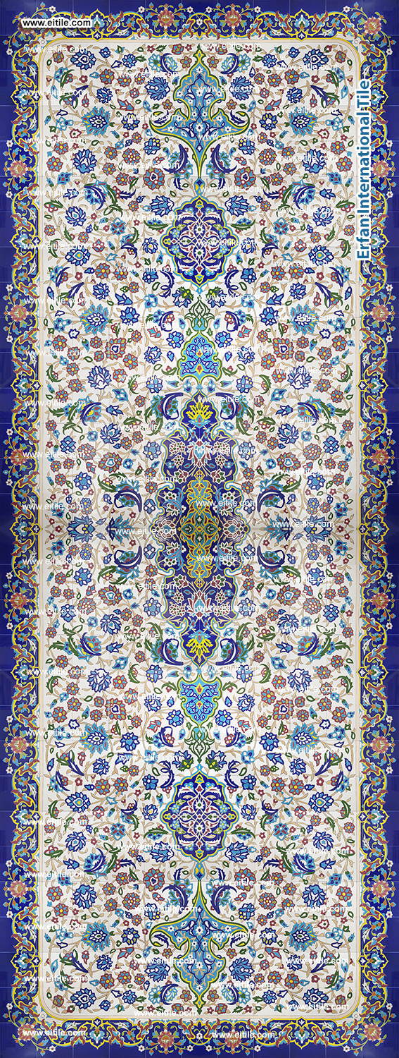 Intricate Floor Tile Designs Inspired by Classic Carpet Layouts, www.eitile.com