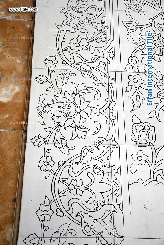Painted by Hand, Designed to Last — Floor Tiles with Soul, www.eitile.com