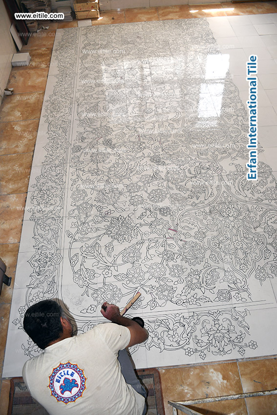Where Ceramic Meets Carpet: Artisan Floor Design by Eitile, www.eitile.com