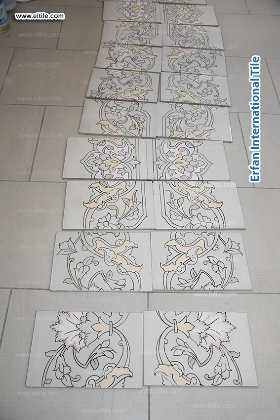 Outdoor Charm with Handmade Tile Borders | Eitile, www.eitile.com