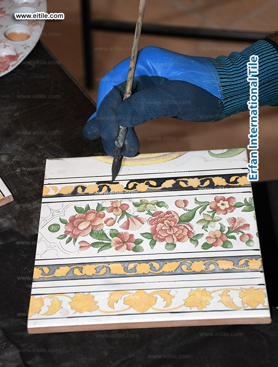Custom-designed handmade tiles crafted by EITile, bringing unique character to interiors worldwide &mdash; www.eitile.com
