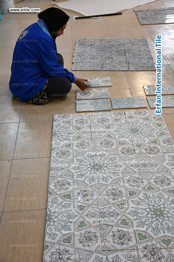 Discover centuries-old Girih tile artistry, handmade just for you at www.eitile.com