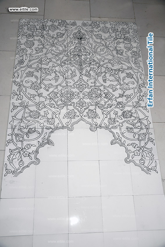 Eitile brings Islamic architectural art to life with handmade tiles. www.eitile.com
