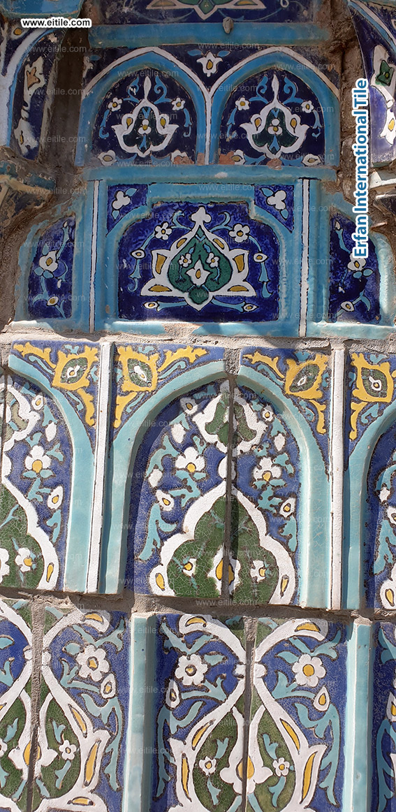 Samarkand Imam Al Moturidi's mausoleum tile work, www.eitile.com Samarkand Imam Al Moturidi's mausoleum tile work, www.eitile.com