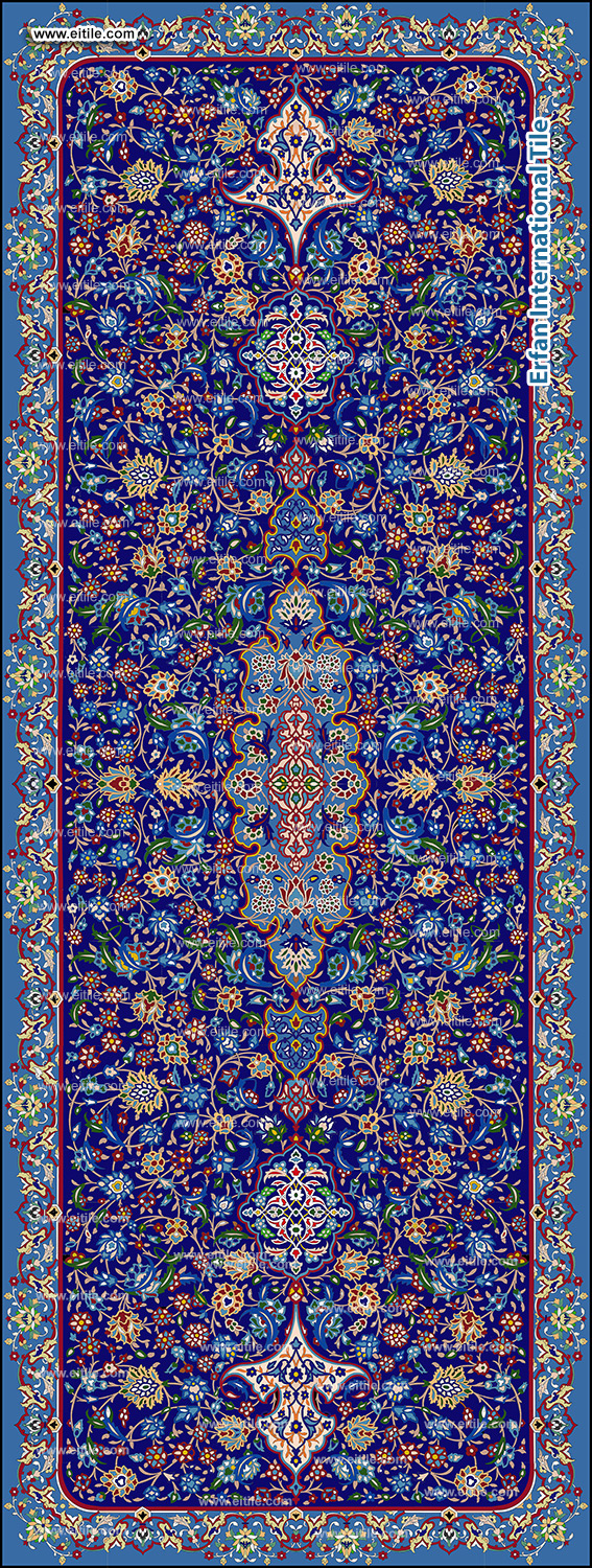 Floor Art in Motion: Carpet Design Transformed into Tile, www.eitile.com