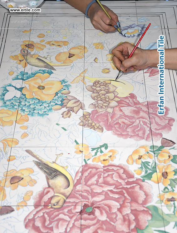 Experience the art of handcrafted wall tiles with exquisite designs and vibrant colors at www.eitile.com