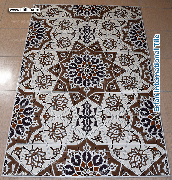 Discover the beauty of authentic Girih tile art, handmade by experts at www.eitile.com