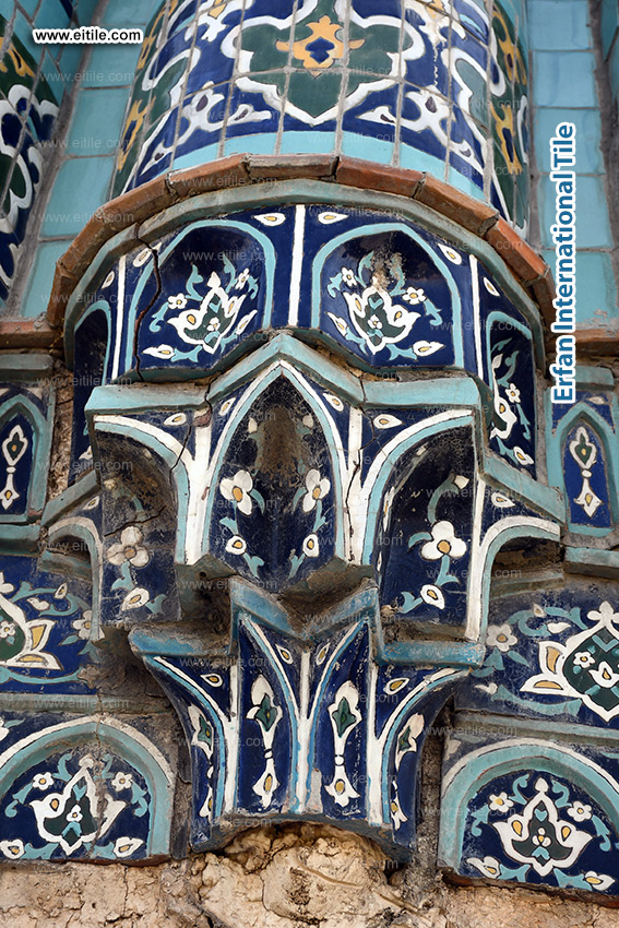 Samarkand Imam Al Moturidi's mausoleum tile work, www.eitile.com Samarkand Imam Al Moturidi's mausoleum tile work, www.eitile.com