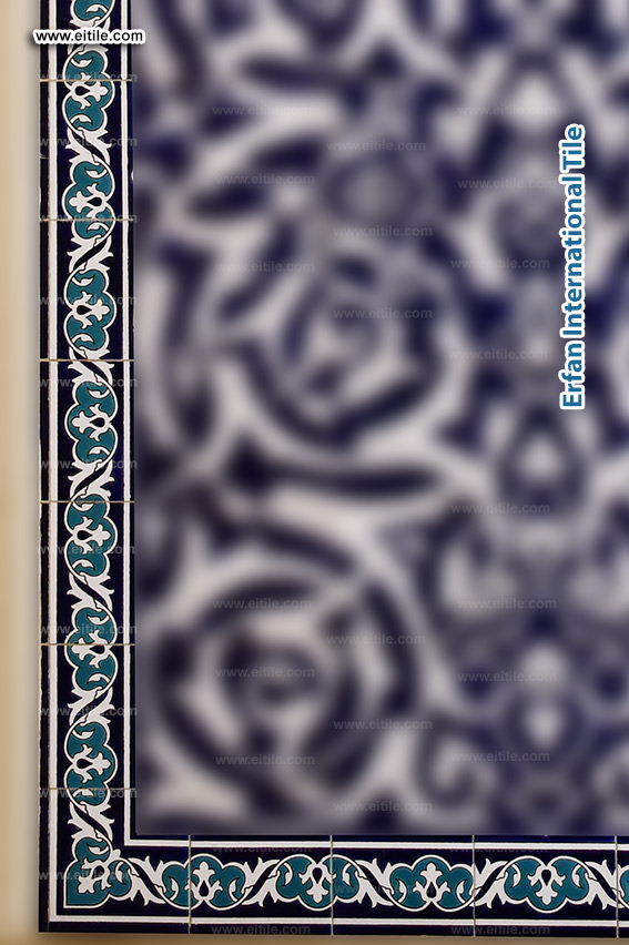 Handmade border tiles that frame spaces with structural beauty, www.eitile.com