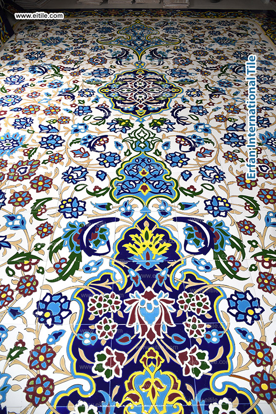 Handmade Floor Tiles That Look Like Luxurious Carpets, www.eitile.com