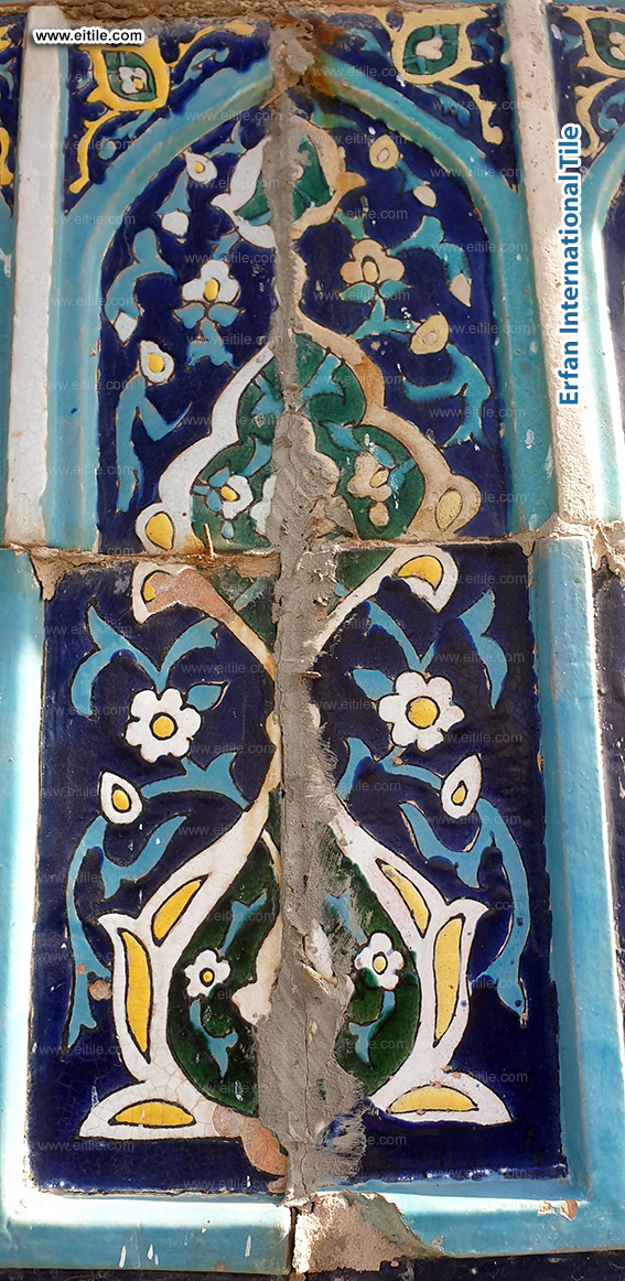 Samarkand Imam Al Moturidi's mausoleum tile work, www.eitile.com Samarkand Imam Al Moturidi's mausoleum tile work, www.eitile.com